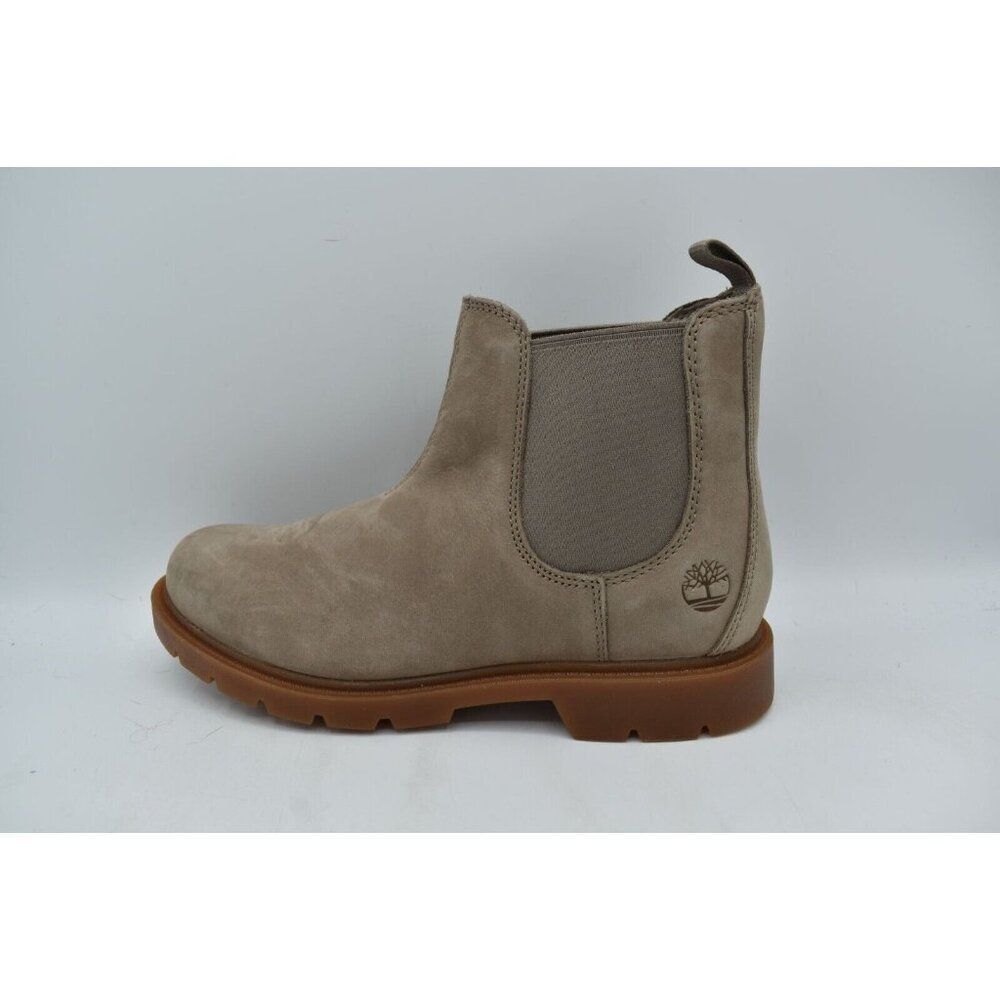 Timberland Womens Size 8.5 Linden Woods Taupe Gray Nubuck Chelsea Boots Shoes - Picture 7 of 11